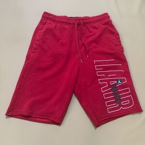 Air Jordan Jumpman Red Fleece Sweat Shorts‎ Mens Small Gym Casual Basketball